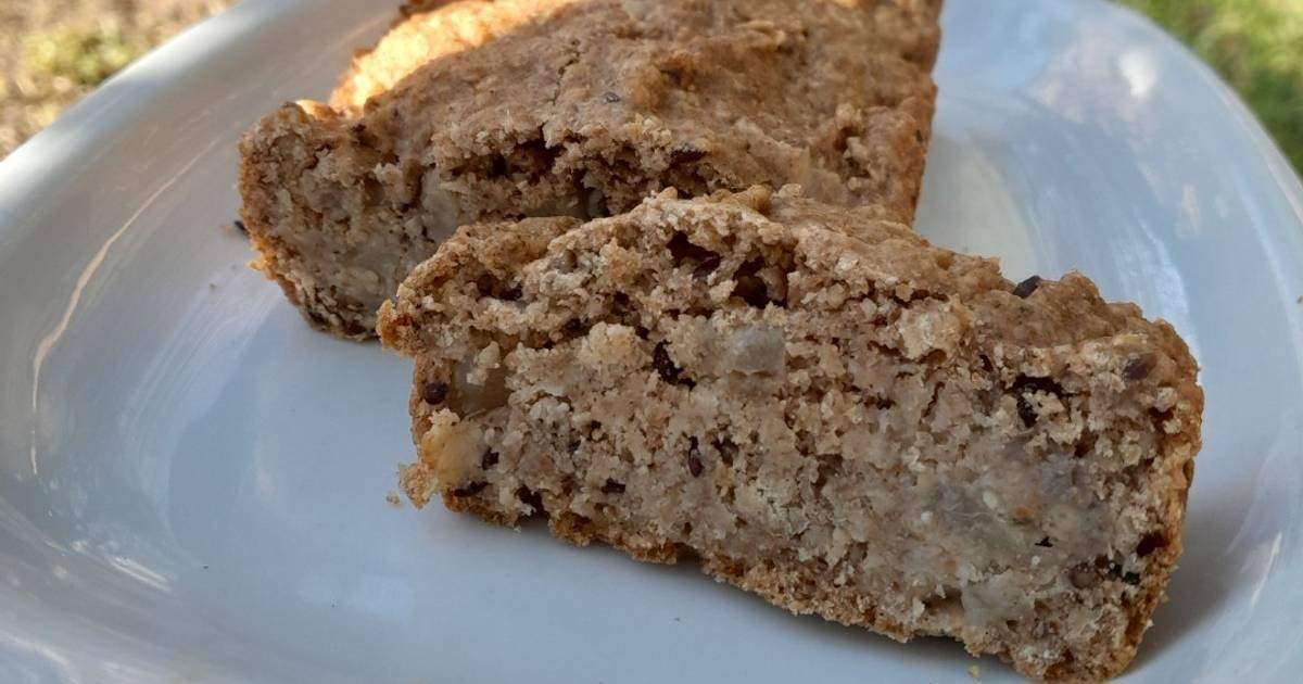 Budín de pera. Fuente: (Cookpad)