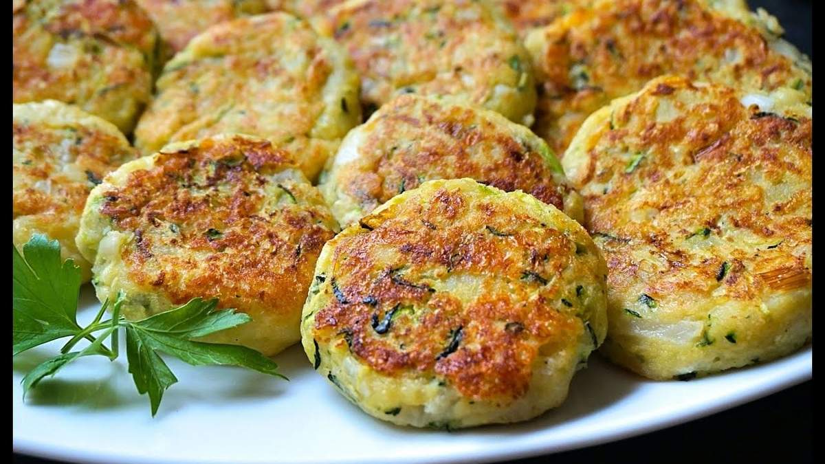 Hamburguesas de zucchini. Fuente: (Instagram)