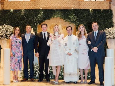 Luis Donaldo Colosio Riojas apadrina a hija del gobernador Samuel García