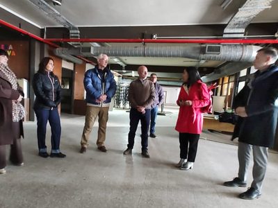 Avanza la obra de ampliación de la EPET 1 de Cutral Co