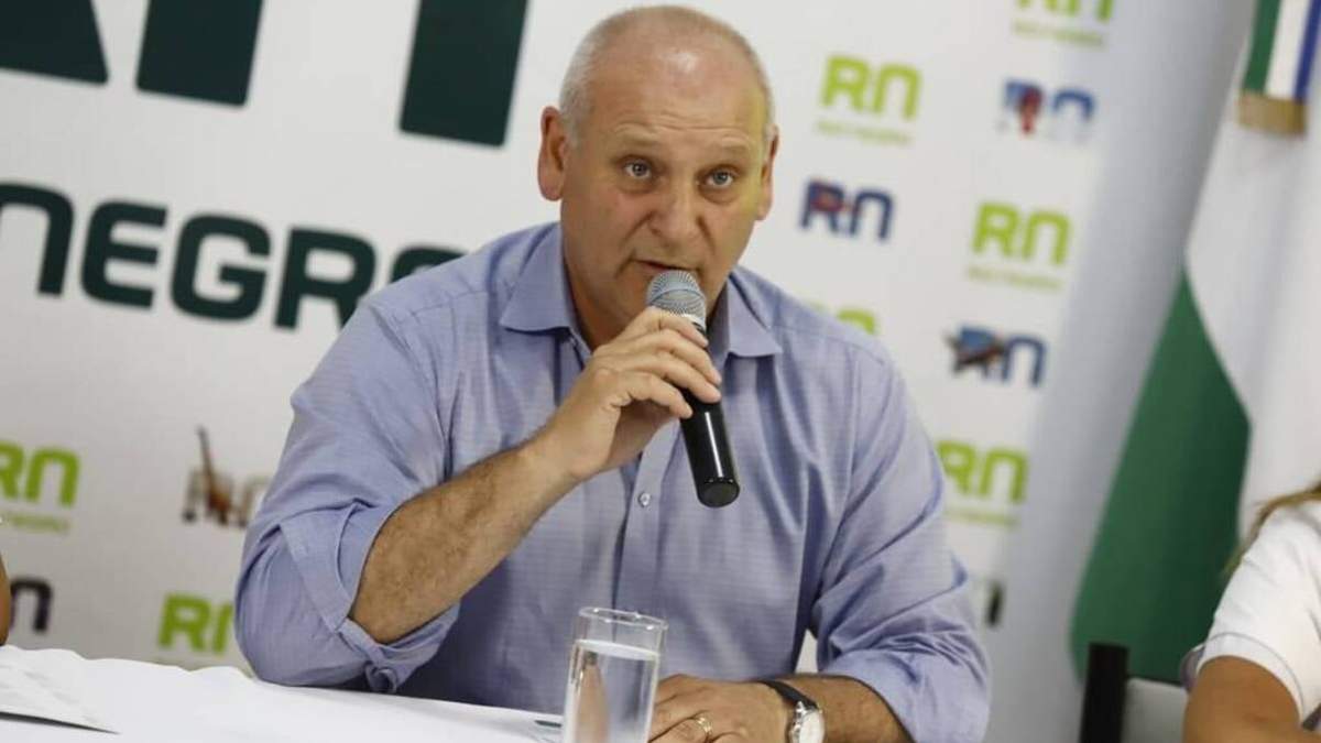 Fabián Zgaib, ministro de Salud de Río Negro. Fuente: (Twitter)