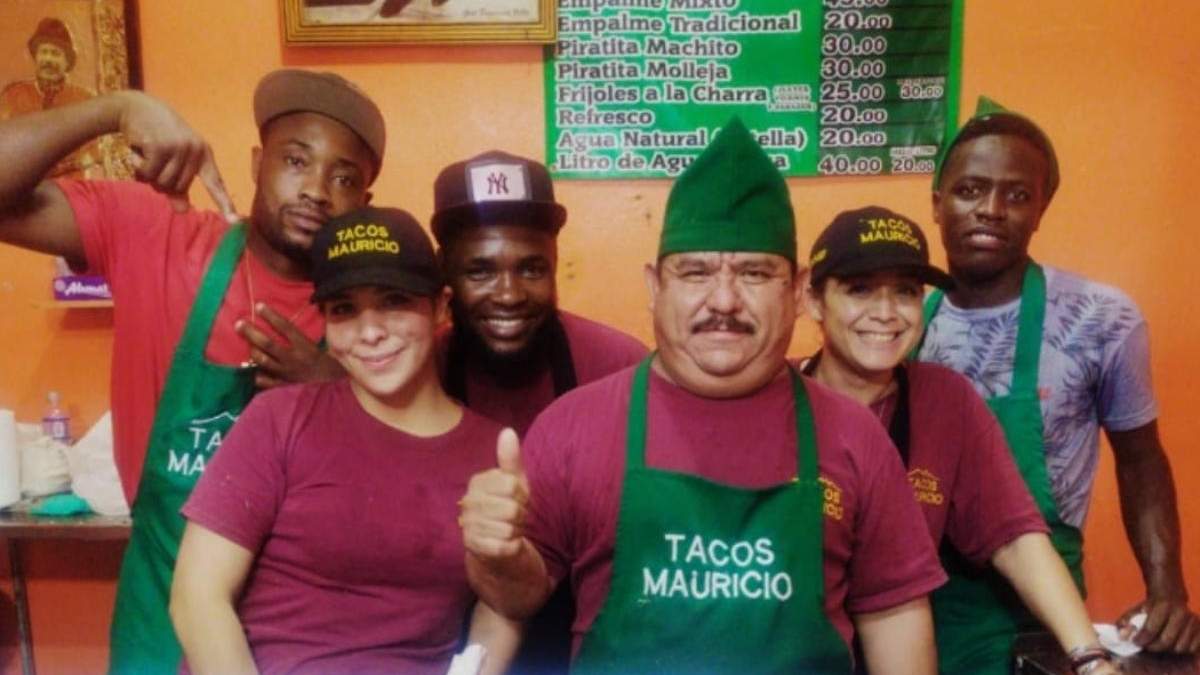 Taquería ubicada en el centro de Monterrey