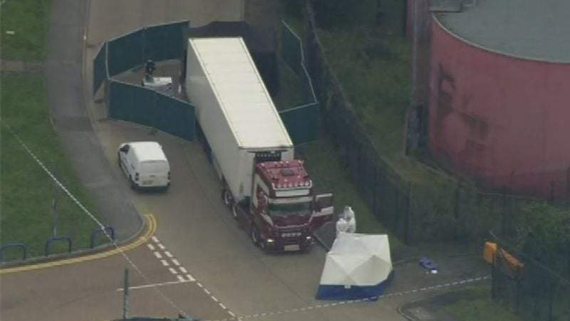 En 2019 fueron encontrados los cuerpos dentro de un camión en una zona industrial del condado de Essex