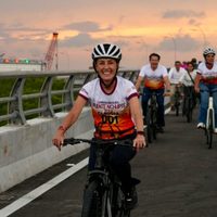 “No voy a hablar mucho”, dice Sheinbaum al inaugurar puente vehícular Nichupté en Cancún