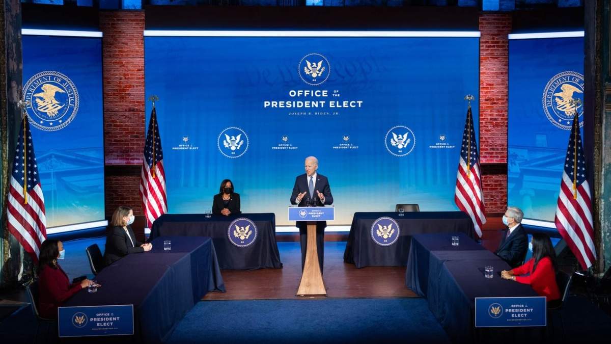 El presidente electo de Estados Unidos, Joe Biden
