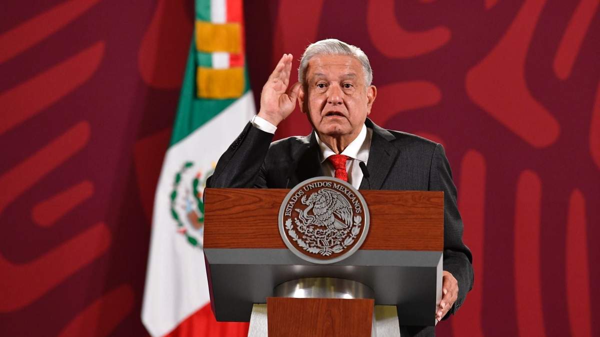 El presidente López Obrador
