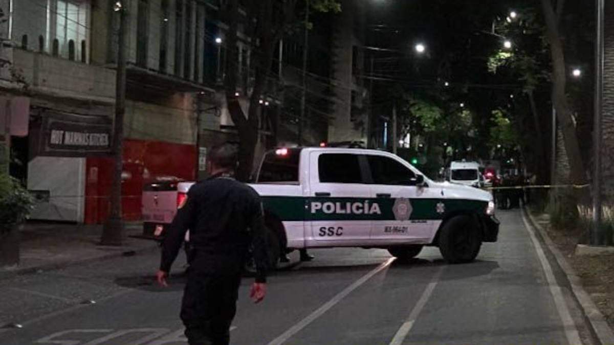 La calle donde ocurrió el crimen