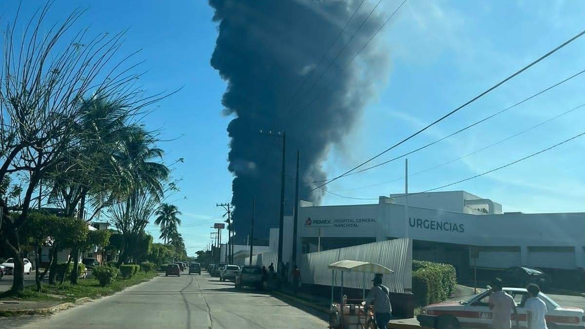 El incendio en la Refinería de Minatitlán