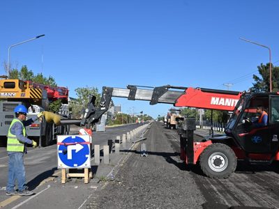 Corte total por obras en la intersección de Bahía Blanca y la Avenida Mosconi