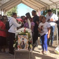 Despiden al niño Anuel en Coahuila; hay una persona detenida