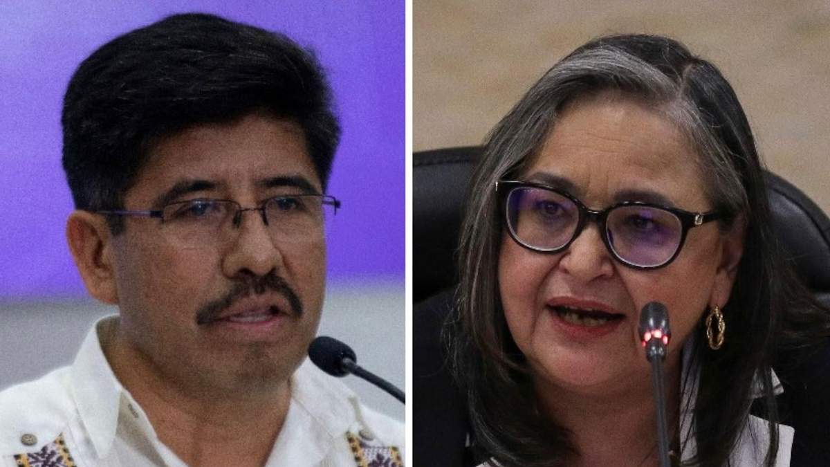 Hugo Aguilar y Norma Piña