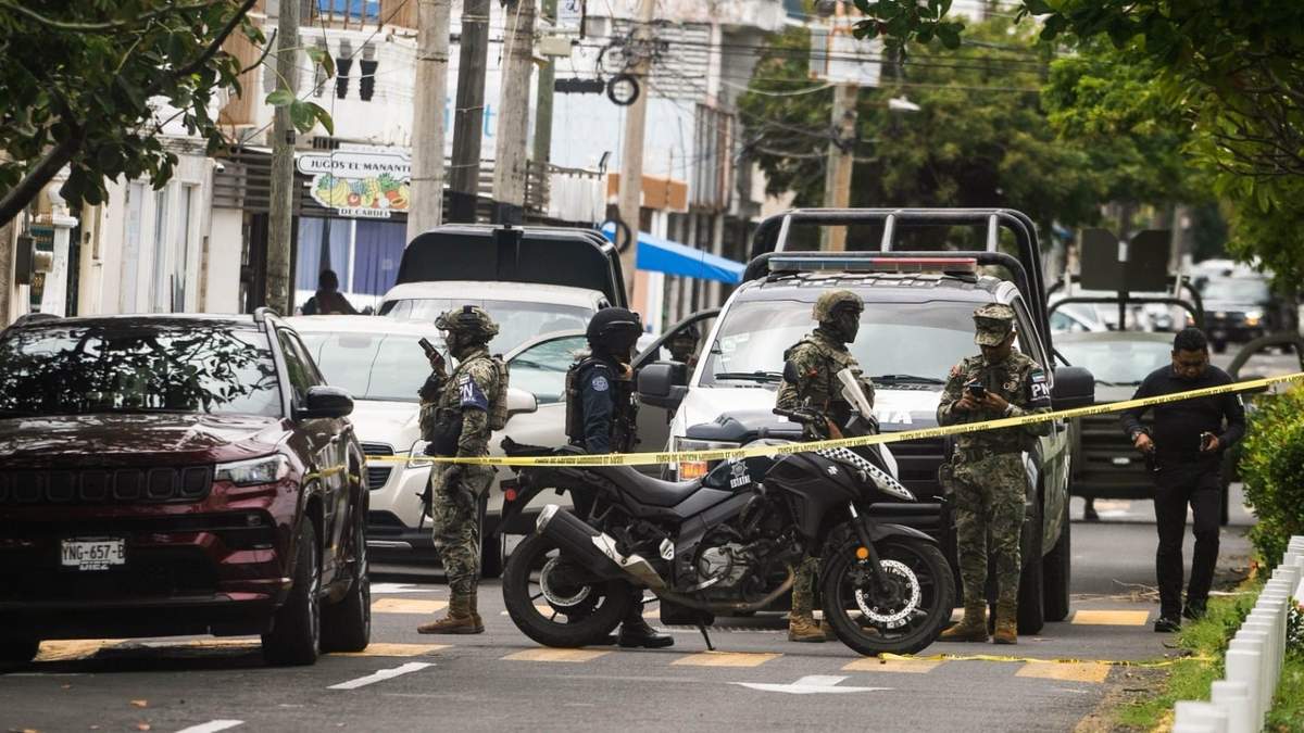 Elementos militares, en el escenario de una balacera en Boca del Río, Veracruz