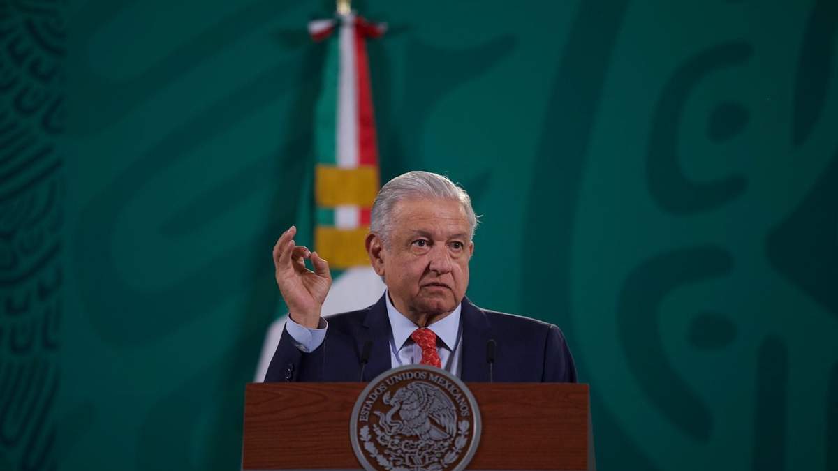 El presidente López Obrador