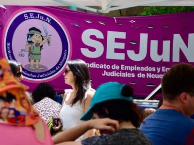 Trabajadores judiciales de Neuquén profundizarán las medidas de fuerza