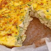 Tarta de pollo y zucchini: una opción perfecta si querés tener la cena lista en 30 minutos