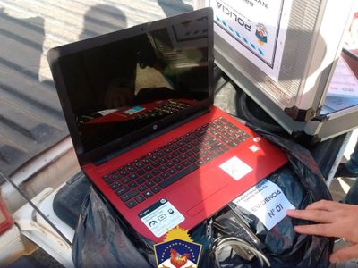 Demoraron a un hombre, en Chos Malal, que robó una computadora e intentó venderla