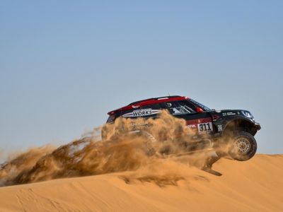 Orlando Terranova, el mejor de los argentinos en la etapa 8 del Dakar