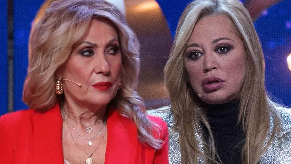 Rosa Benito y Belén Esteban. Fuente: (Twitter)