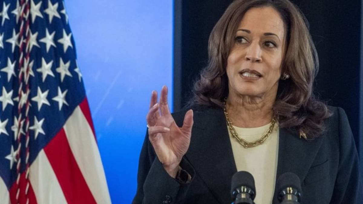 La vicepresidenta de Estados Unidos, Kamala Harris