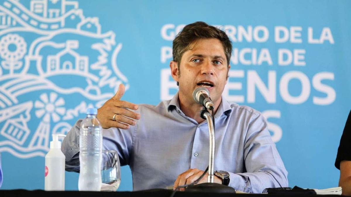 Axel Kicillof, gobernador de la Provincia de Buenos Aires. Fuente: (Twitter)