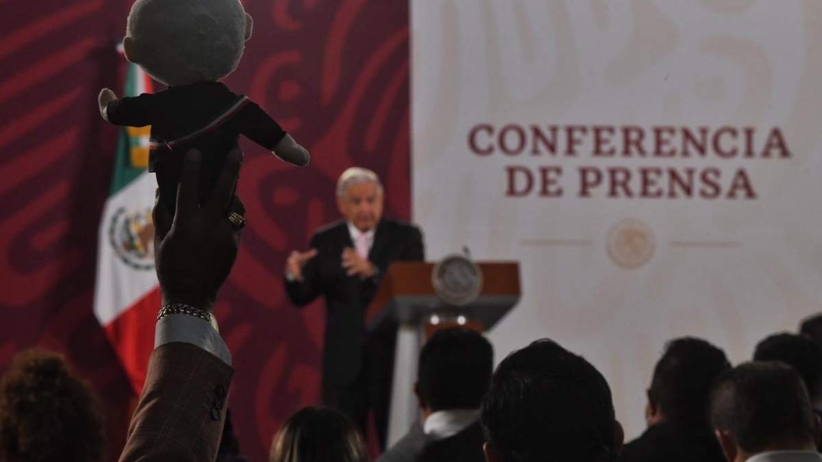 El presidente López Obrador