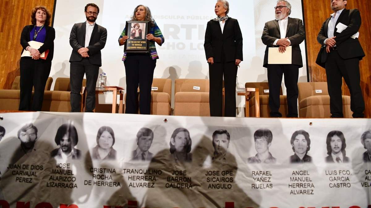 Acto de disculpa a sobreviviente de la Guerra Sucia en 2019