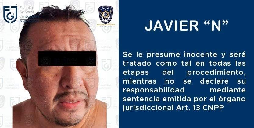 Javier "N", acusado de violar a una menor de 6 años en el colegio Carmel