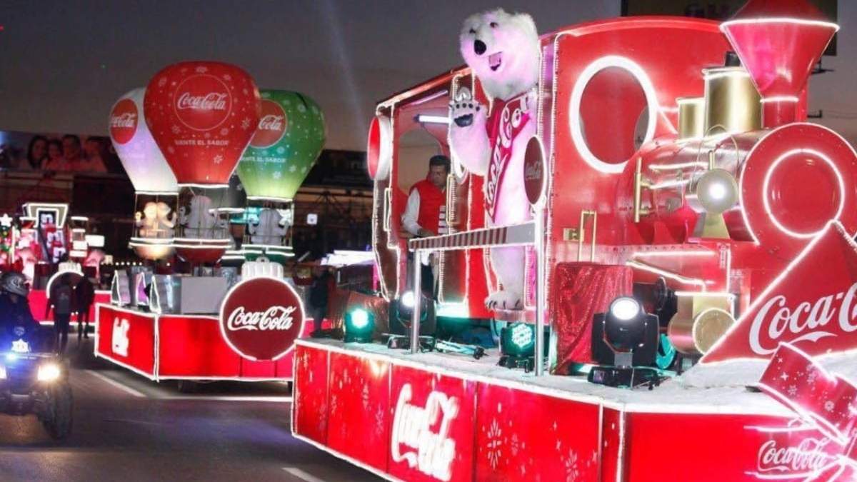 La caravana navideña Coca-Cola