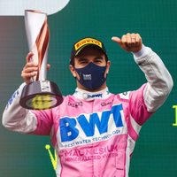 "Checo" Pérez sube al podio en el Gran Premio de Turquía