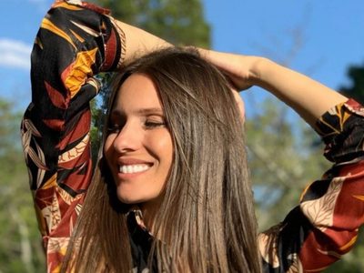 A pura emoción: Pampita compartió la primera fotografía de su bebé y le manifestó su amor