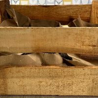 Si encontrás un cajón de verdulería, mirá el hermoso puff que podés crear y sin invertir de más