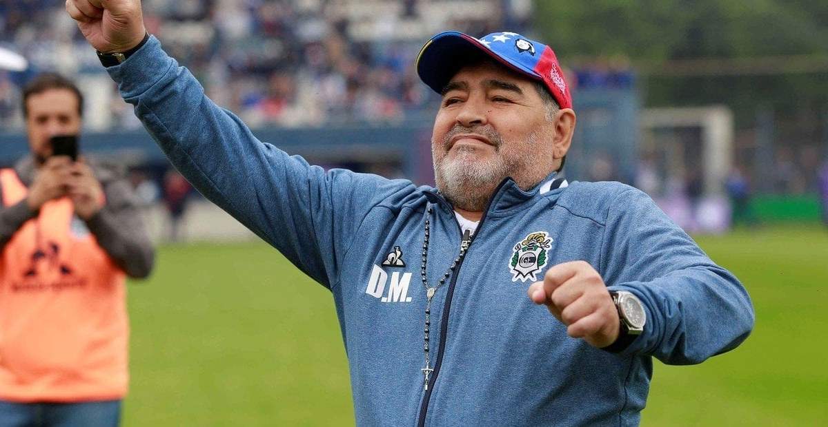 Diego Maradona. Fuente: (Twitter)
