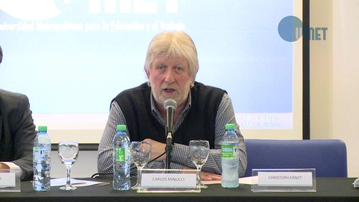 Carlos Minucci, presidente de la Asociación del Personal Superior de Empresas de Energía (Apsee). Fuente: (Twitter)