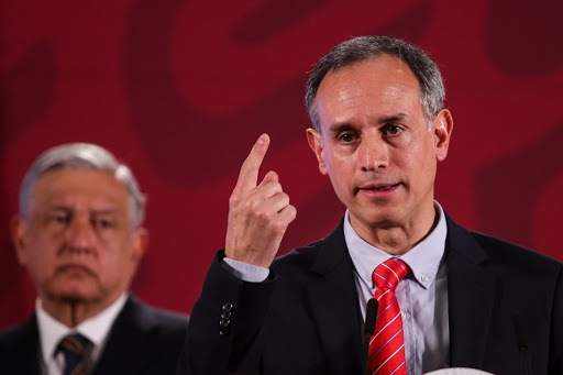 Hugo López gatell contra las cuerdas. Fuente: (Twitter)