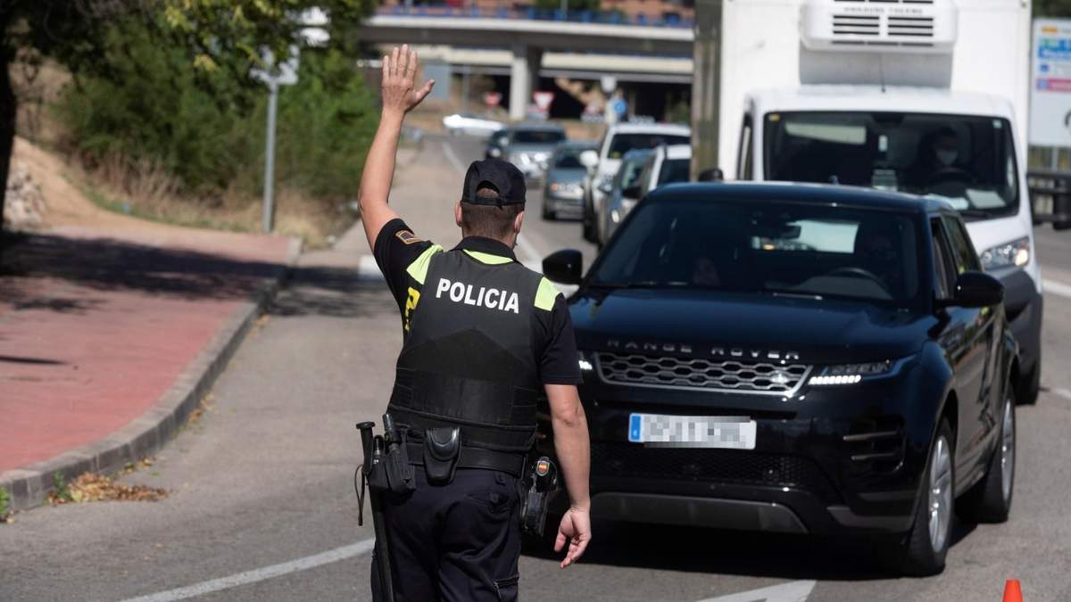 Las medidas limitaban las entradas y salidas de Madrid. Fuente: (Twitter)