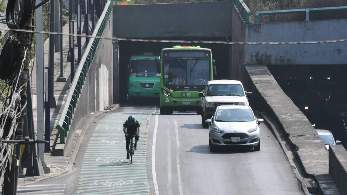 Ciclovía en Tlalpan