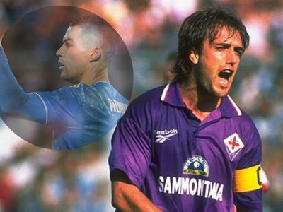 La chicana de Batistuta a Cristiano Ronaldo
