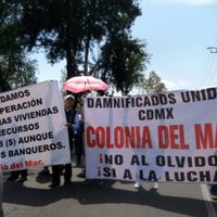 Damnificados del 19-S denuncian con bloqueos desdén del gobierno