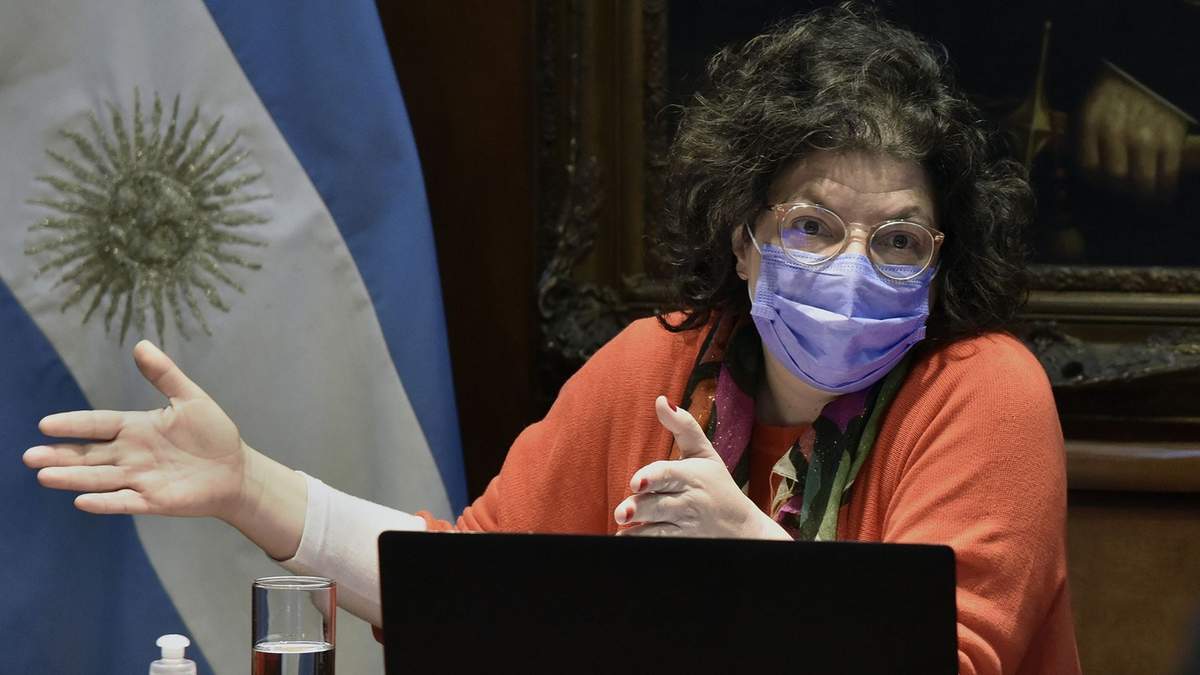 Carla Vizzotti. Fuente: (Twitter)