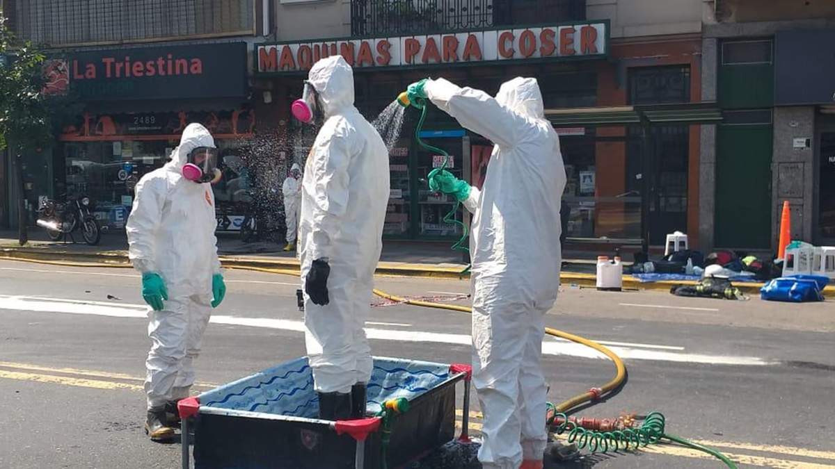 Coronavirus en Argentina. Fuente: (Twitter)