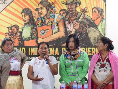 En Sonora, Marichuy alertó que la silla presidencial 'está maliciada”