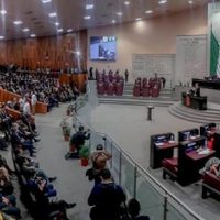 En su 'despedida” de Veracruz, Yunes presume estabilidad y orden, y evade tema AMLO