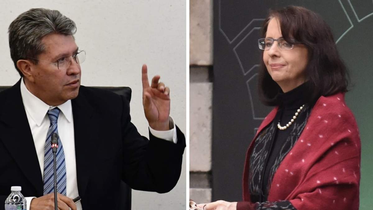 Ricardo Monreal y María Elena Álvarez-Buylla