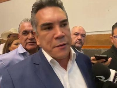 “Alito” Moreno invita a Enrique Alfaro al Frente Amplio por México (Video)