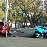 Choca un Porsche contra una Ford Edger en la CDMX