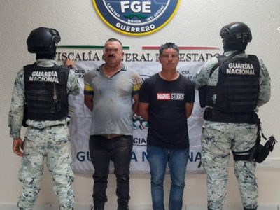 Guardia Nacional detuvo a dos sujetos relacionados con la masacre de Petatlán: AMLO