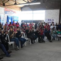 Rolando Figueroa recorrió varias localidades en la recta final de la campaña electoral