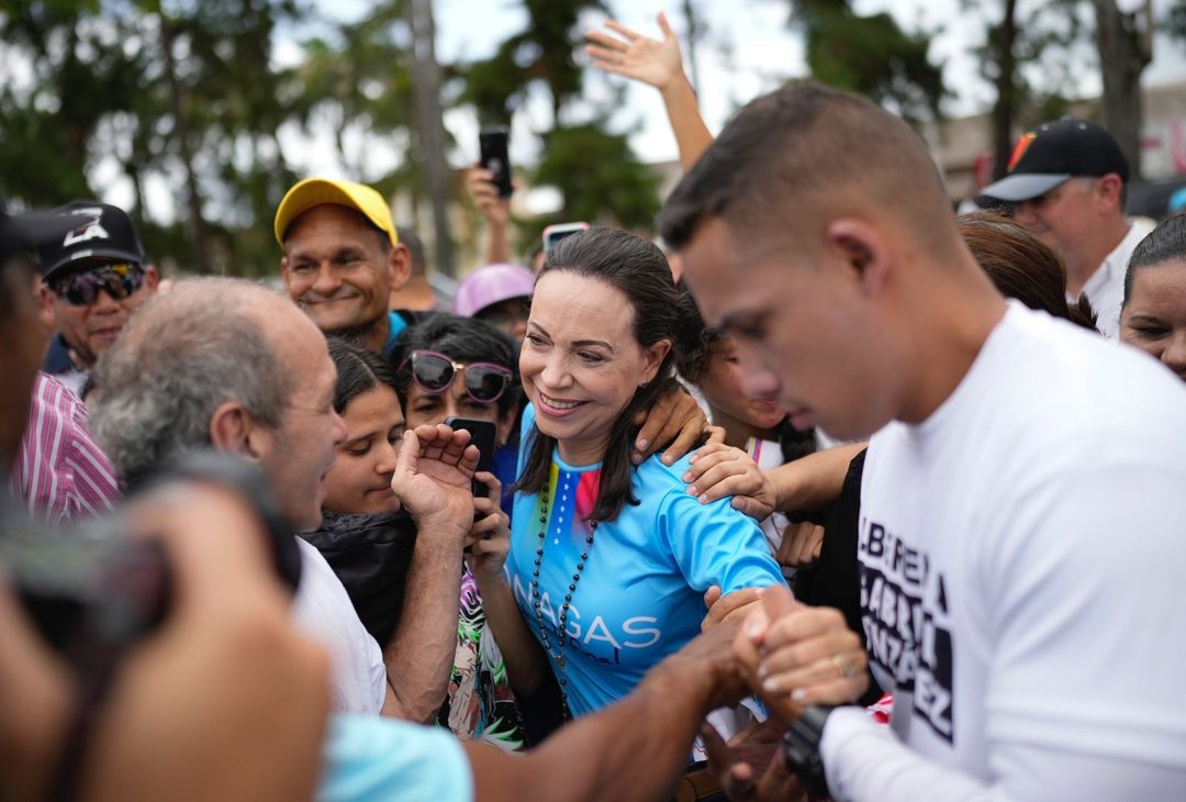 María Corina Machado Venezuela elecciones (Foto APMatías Delacroix)