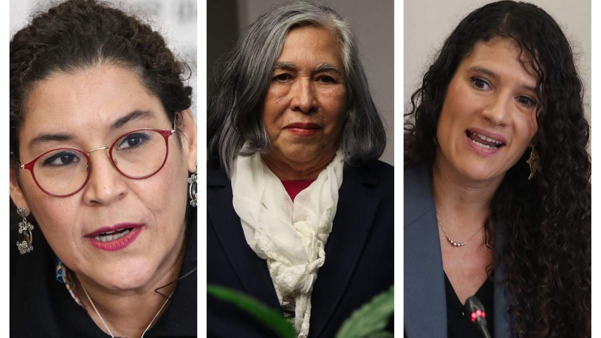 Lenia Batres, María Estela Ríos y Bertha Alcalde, aspirantes a ser ministra de la SCJN