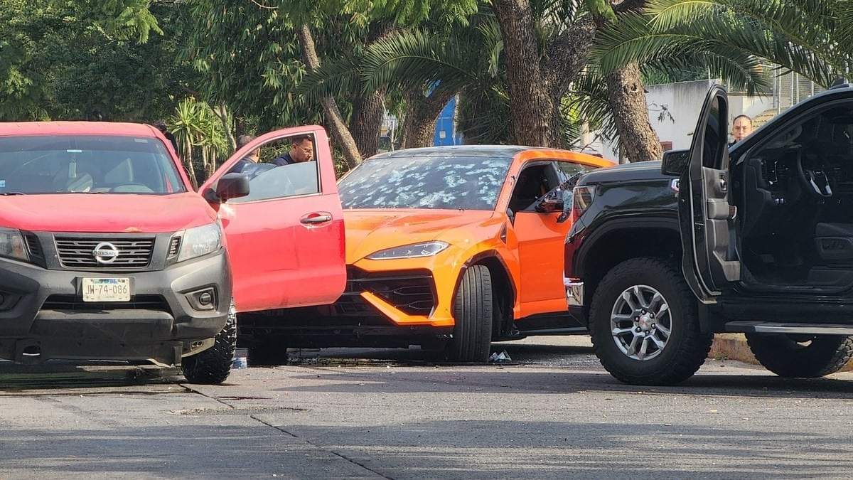 Balacera contra empresario